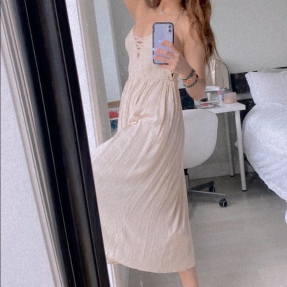 Knit Dress with Crossed Straps - Picture 3 of 4